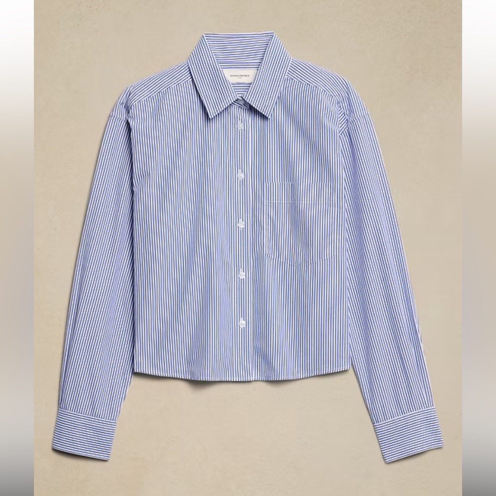 Banana Republic BOXY BUTTON-DOWN SHIRT L